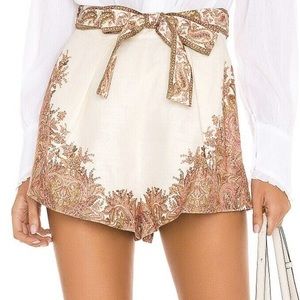 NWT Zimmerman Brighton Tuck Shorts